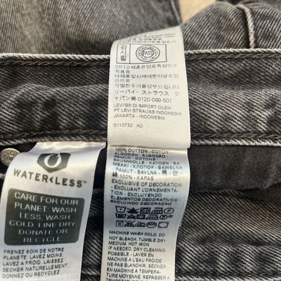 Levi's Women's Premium Middy Ankle Bootcut Denim Jeans Gray Size 27 - Picture 6 of 12